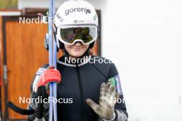 27.08.2023, Oberwiesenthal, Germany (GER): Ema Volavsek of Slovenia - FIS Nordic Combined Summer Grand Prix men and women, mixed team sprint, Oberwiesenthal (GER). www.nordicfocus.com. © Volk/NordicFocus. Every downloaded picture is fee-liable.