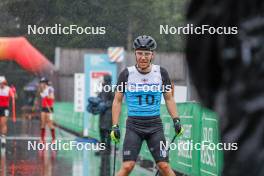 27.08.2023, Oberwiesenthal, Germany (GER): Domenico Mariotti (ITA) - FIS Nordic Combined Summer Grand Prix men and women, mixed team sprint, Oberwiesenthal (GER). www.nordicfocus.com. © Volk/NordicFocus. Every downloaded picture is fee-liable.