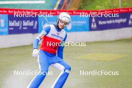 27.08.2023, Oberwiesenthal, Germany (GER): Gasper Brecl (SLO) - FIS Nordic Combined Summer Grand Prix men and women, mixed team sprint, Oberwiesenthal (GER). www.nordicfocus.com. © Volk/NordicFocus. Every downloaded picture is fee-liable.