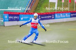 27.08.2023, Oberwiesenthal, Germany (GER): Manuel Faißt (GER) - FIS Nordic Combined Summer Grand Prix men and women, mixed team sprint, Oberwiesenthal (GER). www.nordicfocus.com. © Volk/NordicFocus. Every downloaded picture is fee-liable.