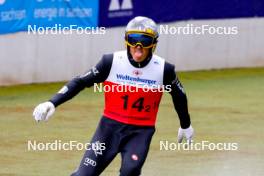 27.08.2023, Oberwiesenthal, Germany (GER): Samuel Costa (ITA) - FIS Nordic Combined Summer Grand Prix men and women, mixed team sprint, Oberwiesenthal (GER). www.nordicfocus.com. © Volk/NordicFocus. Every downloaded picture is fee-liable.