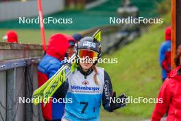 27.08.2023, Oberwiesenthal, Germany (GER): Ida Marie Hagen (NOR) - FIS Nordic Combined Summer Grand Prix men and women, mixed team sprint, Oberwiesenthal (GER). www.nordicfocus.com. © Volk/NordicFocus. Every downloaded picture is fee-liable.