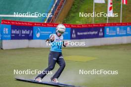 27.08.2023, Oberwiesenthal, Germany (GER): Ema Volavsek (SLO) - FIS Nordic Combined Summer Grand Prix men and women, mixed team sprint, Oberwiesenthal (GER). www.nordicfocus.com. © Volk/NordicFocus. Every downloaded picture is fee-liable.