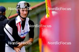 27.08.2023, Oberwiesenthal, Germany (GER): Espen Bjoernstad of Norway - FIS Nordic Combined Summer Grand Prix men and women, mixed team sprint, Oberwiesenthal (GER). www.nordicfocus.com. © Volk/NordicFocus. Every downloaded picture is fee-liable.
