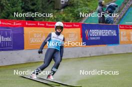 27.08.2023, Oberwiesenthal, Germany (GER): Gyda Westvold Hansen (NOR) - FIS Nordic Combined Summer Grand Prix men and women, mixed team sprint, Oberwiesenthal (GER). www.nordicfocus.com. © Volk/NordicFocus. Every downloaded picture is fee-liable.