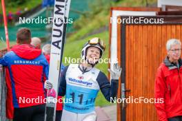 27.08.2023, Oberwiesenthal, Germany (GER): Annika Malacinski (USA) - FIS Nordic Combined Summer Grand Prix men and women, mixed team sprint, Oberwiesenthal (GER). www.nordicfocus.com. © Volk/NordicFocus. Every downloaded picture is fee-liable.