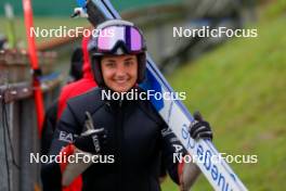 27.08.2023, Oberwiesenthal, Germany (GER): Veronica Gianmoena of Italy - FIS Nordic Combined Summer Grand Prix men and women, mixed team sprint, Oberwiesenthal (GER). www.nordicfocus.com. © Volk/NordicFocus. Every downloaded picture is fee-liable.