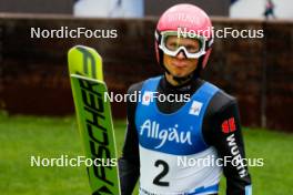 29.08.2023, Oberstdorf, Germany (GER): David Mach (GER) - FIS Nordic Combined Summer Grand Prix men and women, training+PCR, individual gundersen HS137/10km men, Oberstdorf (GER). www.nordicfocus.com. © Volk/NordicFocus. Every downloaded picture is fee-liable.