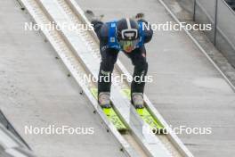 29.08.2023, Oberstdorf, Germany (GER): Iacopo Bortolas (ITA) - FIS Nordic Combined Summer Grand Prix men and women, training+PCR, individual gundersen HS137/10km men, Oberstdorf (GER). www.nordicfocus.com. © Volk/NordicFocus. Every downloaded picture is fee-liable.