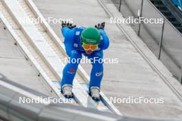 29.08.2023, Oberstdorf, Germany (GER): Fabian Riessle (GER) - FIS Nordic Combined Summer Grand Prix men and women, training+PCR, individual gundersen HS137/10km men, Oberstdorf (GER). www.nordicfocus.com. © Volk/NordicFocus. Every downloaded picture is fee-liable.