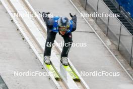 29.08.2023, Oberstdorf, Germany (GER): Samuel Costa (ITA) - FIS Nordic Combined Summer Grand Prix men and women, training+PCR, individual gundersen HS137/10km men, Oberstdorf (GER). www.nordicfocus.com. © Volk/NordicFocus. Every downloaded picture is fee-liable.