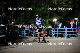 30.08.2023, Oberstdorf, Germany (GER): Tristan Sommerfeldt (GER) - FIS Nordic Combined Summer Grand Prix men and women, individual gundersen HS137/10km women, Oberwiesenthal (GER). www.nordicfocus.com. © Volk/NordicFocus. Every downloaded picture is fee-liable.
