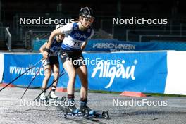 30.08.2023, Oberstdorf, Germany (GER): Lena Brocard (FRA) - FIS Nordic Combined Summer Grand Prix men and women, individual gundersen HS105/5km women, Oberwiesenthal (GER). www.nordicfocus.com. © Volk/NordicFocus. Every downloaded picture is fee-liable.