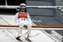 29.08.2023, Oberstdorf, Germany (GER): Anju Nakamura (JPN) - FIS Nordic Combined Summer Grand Prix men and women, training+PCR, individual gundersen HS105/5km women, Oberstdorf (GER). www.nordicfocus.com. © Volk/NordicFocus. Every downloaded picture is fee-liable.