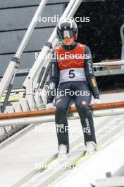 29.08.2023, Oberstdorf, Germany (GER): Greta Pinzani (ITA) - FIS Nordic Combined Summer Grand Prix men and women, training+PCR, individual gundersen HS105/5km women, Oberstdorf (GER). www.nordicfocus.com. © Volk/NordicFocus. Every downloaded picture is fee-liable.