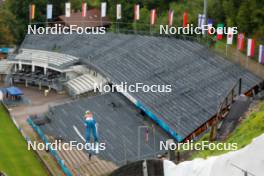 29.08.2023, Oberstdorf, Germany (GER): Heta Hirvonen (FIN) - FIS Nordic Combined Summer Grand Prix men and women, training+PCR, individual gundersen HS105/5km women, Oberstdorf (GER). www.nordicfocus.com. © Volk/NordicFocus. Every downloaded picture is fee-liable.