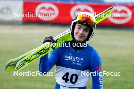 01.09.2023, Villach, Austria (AUT): Richard Stenzel (GER) - FIS Nordic Combined Summer Grand Prix men and women, training, compact sprint HS98/7.5km men, Villach (AUT). www.nordicfocus.com. © Volk/NordicFocus. Every downloaded picture is fee-liable.