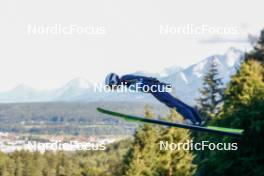 01.09.2023, Villach, Austria (AUT): Richard Stenzel (GER) - FIS Nordic Combined Summer Grand Prix men and women, training, compact sprint HS98/7.5km men, Villach (AUT). www.nordicfocus.com. © Volk/NordicFocus. Every downloaded picture is fee-liable.