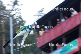 02.09.2023, Villach, Austria (AUT): Tomas Portyk (CZE) - FIS Nordic Combined Summer Grand Prix men and women, compact sprint HS98/7.5km men, Villach (AUT). www.nordicfocus.com. © Volk/NordicFocus. Every downloaded picture is fee-liable.