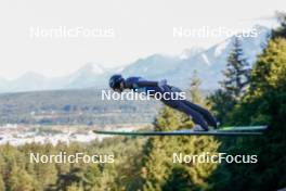 01.09.2023, Villach, Austria (AUT): Andreas Skoglund (NOR) - FIS Nordic Combined Summer Grand Prix men and women, training, compact sprint HS98/7.5km men, Villach (AUT). www.nordicfocus.com. © Volk/NordicFocus. Every downloaded picture is fee-liable.
