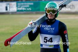 01.09.2023, Villach, Austria (AUT): Wendelin Thannheimer (GER) - FIS Nordic Combined Summer Grand Prix men and women, training, compact sprint HS98/7.5km men, Villach (AUT). www.nordicfocus.com. © Volk/NordicFocus. Every downloaded picture is fee-liable.