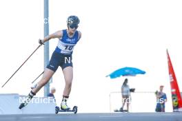 02.09.2023, Villach, Austria (AUT): Heta Hirvonen (FIN) - FIS Nordic Combined Summer Grand Prix men and women, compact sprint HS98/5km women, Villach (AUT). www.nordicfocus.com. © Volk/NordicFocus. Every downloaded picture is fee-liable.