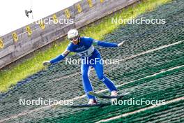 03.09.2023, Villach, Austria (AUT): Gasper Brecl (SLO) - FIS Nordic Combined Summer Grand Prix men and women, individual gundersen HS98/10km men, Villach (AUT). www.nordicfocus.com. © Volk/NordicFocus. Every downloaded picture is fee-liable.