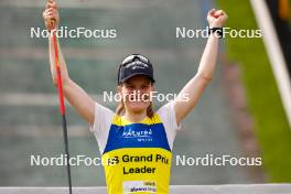 03.09.2023, Villach, Austria (AUT): Ema Volavsek (SLO), (l-r) - FIS Nordic Combined Summer Grand Prix men and women, individual gundersen HS98/5km women, Villach (AUT). www.nordicfocus.com. © Volk/NordicFocus. Every downloaded picture is fee-liable.