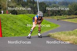 03.09.2023, Villach, Austria (AUT): Minja Korhonen (FIN) - FIS Nordic Combined Summer Grand Prix men and women, individual gundersen HS98/5km women, Villach (AUT). www.nordicfocus.com. © Volk/NordicFocus. Every downloaded picture is fee-liable.