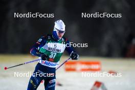 24.11.2023, Ruka, Finland (FIN): Tristan Sommerfeldt (GER) - FIS world cup nordic combined men, compact HS142/7.5km, Ruka (FIN). www.nordicfocus.com. © Thibaut/NordicFocus. Every downloaded picture is fee-liable.