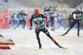 24.11.2023, Ruka, Finland (FIN): Johannes Rydzek (GER) - FIS world cup nordic combined men, compact HS142/7.5km, Ruka (FIN). www.nordicfocus.com. © Thibaut/NordicFocus. Every downloaded picture is fee-liable.