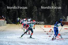 24.11.2023, Ruka, Finland (FIN): Julian Schmid (GER) - FIS world cup nordic combined men, compact HS142/7.5km, Ruka (FIN). www.nordicfocus.com. © Thibaut/NordicFocus. Every downloaded picture is fee-liable.