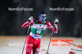 24.11.2023, Ruka, Finland (FIN): Paul Walcher (AUT) - FIS world cup nordic combined men, compact HS142/7.5km, Ruka (FIN). www.nordicfocus.com. © Thibaut/NordicFocus. Every downloaded picture is fee-liable.