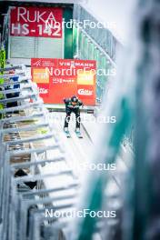 24.11.2023, Ruka, Finland (FIN): Raffaele Buzzi (ITA) - FIS world cup nordic combined men, compact HS142/7.5km, Ruka (FIN). www.nordicfocus.com. © Thibaut/NordicFocus. Every downloaded picture is fee-liable.