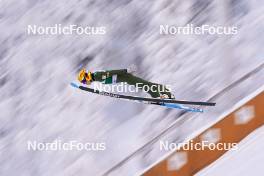 24.11.2023, Ruka, Finland (FIN): Wille Karhumaa (FIN) - FIS world cup nordic combined men, compact HS142/7.5km, Ruka (FIN). www.nordicfocus.com. © Thibaut/NordicFocus. Every downloaded picture is fee-liable.