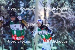 25.11.2023, Ruka, Finland (FIN): Espen Bjoernstad (NOR) - FIS world cup nordic combined men, individual gundersen HS142/10km, Ruka (FIN). www.nordicfocus.com. © Thibaut/NordicFocus. Every downloaded picture is fee-liable.