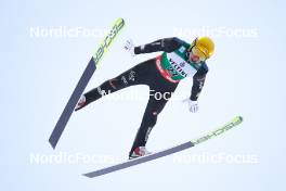 25.11.2023, Ruka, Finland (FIN): Aaron Kostner (ITA) - FIS world cup nordic combined men, individual gundersen HS142/10km, Ruka (FIN). www.nordicfocus.com. © Thibaut/NordicFocus. Every downloaded picture is fee-liable.