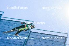 25.11.2023, Ruka, Finland (FIN): Laurent Muhlethaler (FRA) - FIS world cup nordic combined men, individual gundersen HS142/10km, Ruka (FIN). www.nordicfocus.com. © Thibaut/NordicFocus. Every downloaded picture is fee-liable.