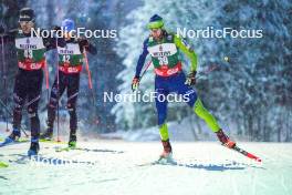 25.11.2023, Ruka, Finland (FIN): Gasper Brecl (SLO) - FIS world cup nordic combined men, individual gundersen HS142/10km, Ruka (FIN). www.nordicfocus.com. © Thibaut/NordicFocus. Every downloaded picture is fee-liable.