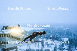 25.11.2023, Ruka, Finland (FIN): Benjamin Loomis (USA) - FIS world cup nordic combined men, individual gundersen HS142/10km, Ruka (FIN). www.nordicfocus.com. © Thibaut/NordicFocus. Every downloaded picture is fee-liable.