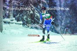25.11.2023, Ruka, Finland (FIN): Kristjan Ilves (EST) - FIS world cup nordic combined men, individual gundersen HS142/10km, Ruka (FIN). www.nordicfocus.com. © Thibaut/NordicFocus. Every downloaded picture is fee-liable.