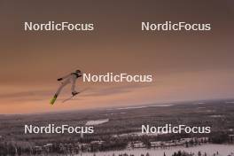 26.11.2023, Ruka, Finland (FIN): Thomas Rettenegger (AUT) - FIS world cup nordic combined men, mass HS142/10km, Ruka (FIN). www.nordicfocus.com. © Thibaut/NordicFocus. Every downloaded picture is fee-liable.