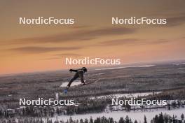 26.11.2023, Ruka, Finland (FIN): Domenico Mariotti (ITA) - FIS world cup nordic combined men, mass HS142/10km, Ruka (FIN). www.nordicfocus.com. © Thibaut/NordicFocus. Every downloaded picture is fee-liable.