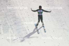 26.11.2023, Ruka, Finland (FIN): Stephen Schumann (USA) - FIS world cup nordic combined men, mass HS142/10km, Ruka (FIN). www.nordicfocus.com. © Thibaut/NordicFocus. Every downloaded picture is fee-liable.