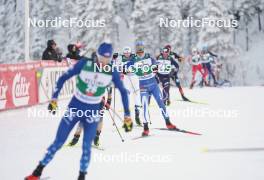 26.11.2023, Ruka, Finland (FIN): Arttu Maekiaho (FIN) - FIS world cup nordic combined men, mass HS142/10km, Ruka (FIN). www.nordicfocus.com. © Thibaut/NordicFocus. Every downloaded picture is fee-liable.