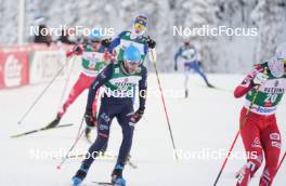 26.11.2023, Ruka, Finland (FIN): Raffaele Buzzi (ITA) - FIS world cup nordic combined men, mass HS142/10km, Ruka (FIN). www.nordicfocus.com. © Thibaut/NordicFocus. Every downloaded picture is fee-liable.