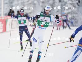 26.11.2023, Ruka, Finland (FIN): Espen Bjoernstad (NOR) - FIS world cup nordic combined men, mass HS142/10km, Ruka (FIN). www.nordicfocus.com. © Thibaut/NordicFocus. Every downloaded picture is fee-liable.