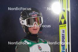 26.11.2023, Ruka, Finland (FIN): Niklas Malacinski (USA) - FIS world cup nordic combined men, mass HS142/10km, Ruka (FIN). www.nordicfocus.com. © Thibaut/NordicFocus. Every downloaded picture is fee-liable.