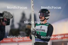 26.11.2023, Ruka, Finland (FIN): Grant Andrews (USA) - FIS world cup nordic combined men, mass HS142/10km, Ruka (FIN). www.nordicfocus.com. © Thibaut/NordicFocus. Every downloaded picture is fee-liable.