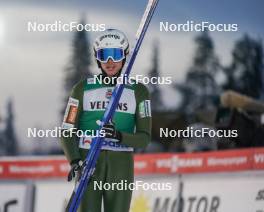26.11.2023, Ruka, Finland (FIN): Gasper Brecl (SLO) - FIS world cup nordic combined men, mass HS142/10km, Ruka (FIN). www.nordicfocus.com. © Thibaut/NordicFocus. Every downloaded picture is fee-liable.